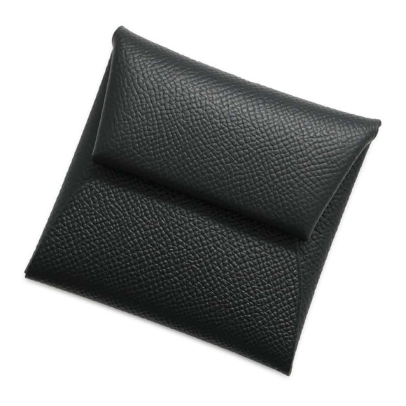Hermes Coin Case Bastia Black Epson W Wallet - Picture 1 of 7